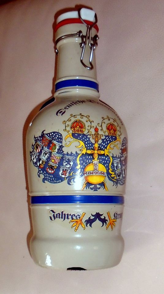 Bierflasche Steingut Franz Joseph Jubelbier Flasche 0,5 Liter in Lüneburg