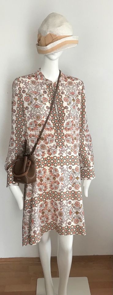 Tory Burch Seidenkleid Tunikakleid Minikleid oversized NP 495€ in Bad Rappenau