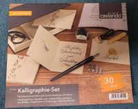 Kalligraphie Set 30-tlg. Holz Federhalter 5 Federn Tinte OVP Top Nordrhein-Westfalen - Bad Salzuflen Vorschau