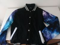 College Jacke mit Galaxy Ärmeln schwarz weiß blau  XL Saarland - Bous Vorschau