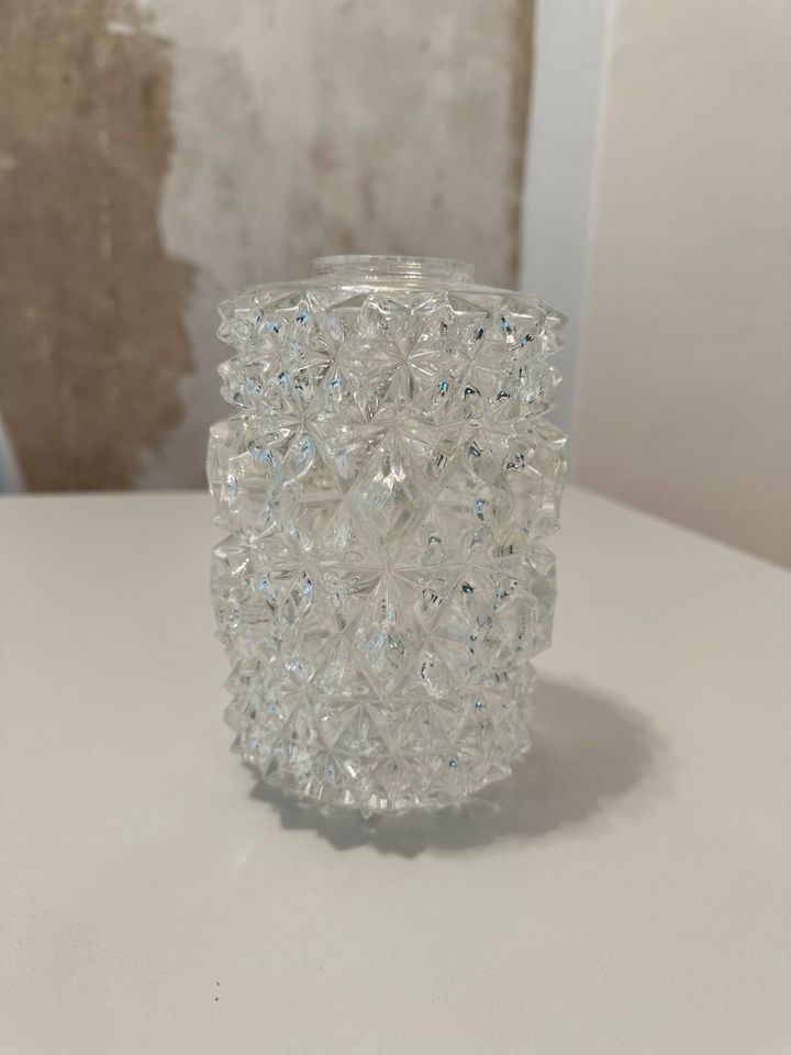 Kristallvase Vintage Deko Vase Glas in Berlin