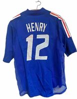 Thierry Henry Matchworn Issued Trikot Frankreich Saarbrücken - St Johann Vorschau