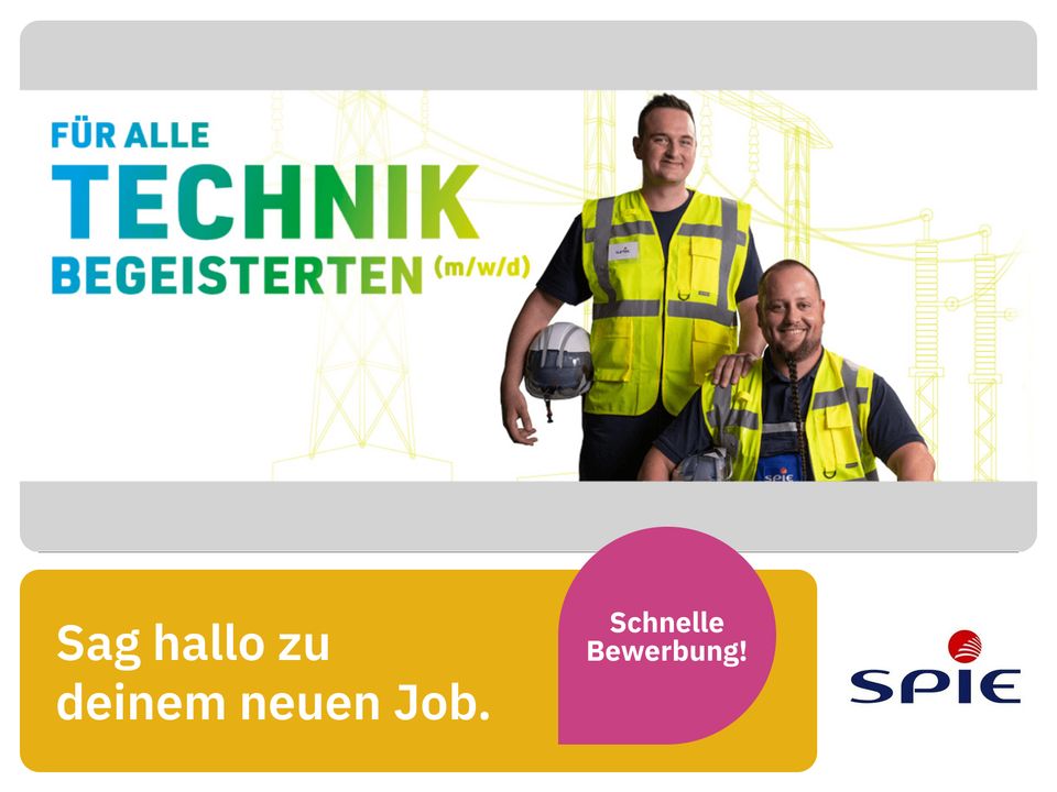 Ingenieur / Planer Hochspannung (m/w/d) (SPIE Deutschland & Zentraleuropa) in Chemnitz