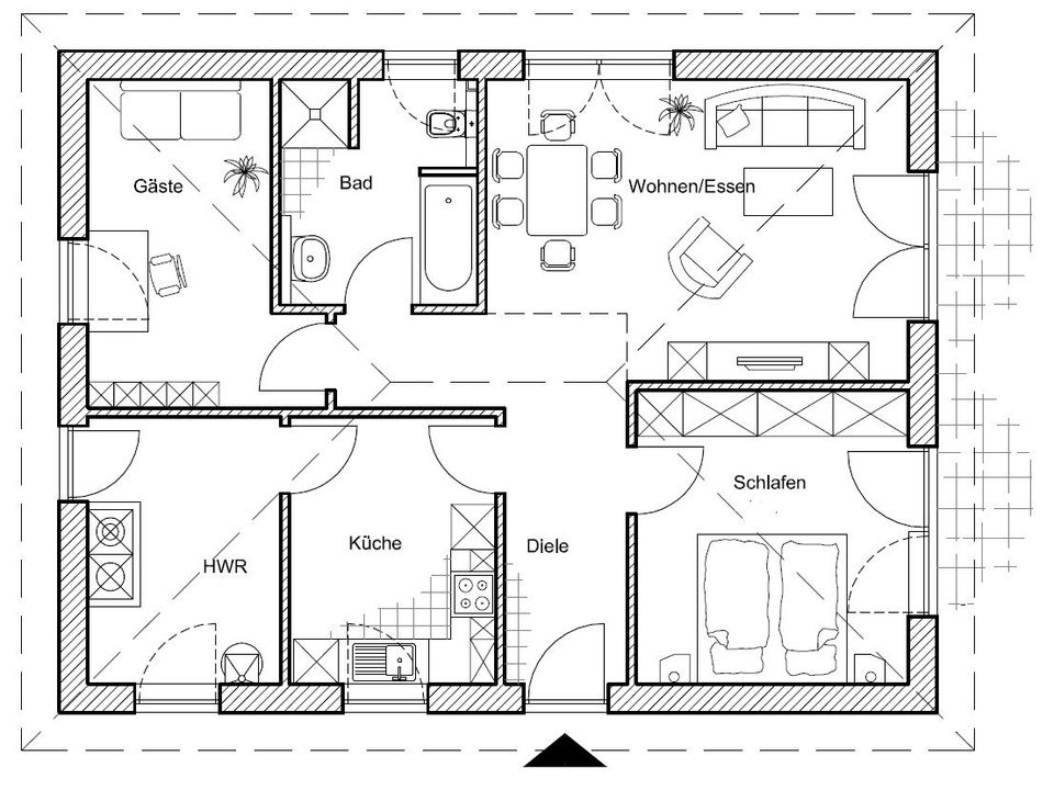 Einfaches Wohnen in Ihrem neun Zuhause (NEUBAU 2024) - Fredeburg in Ratzeburg