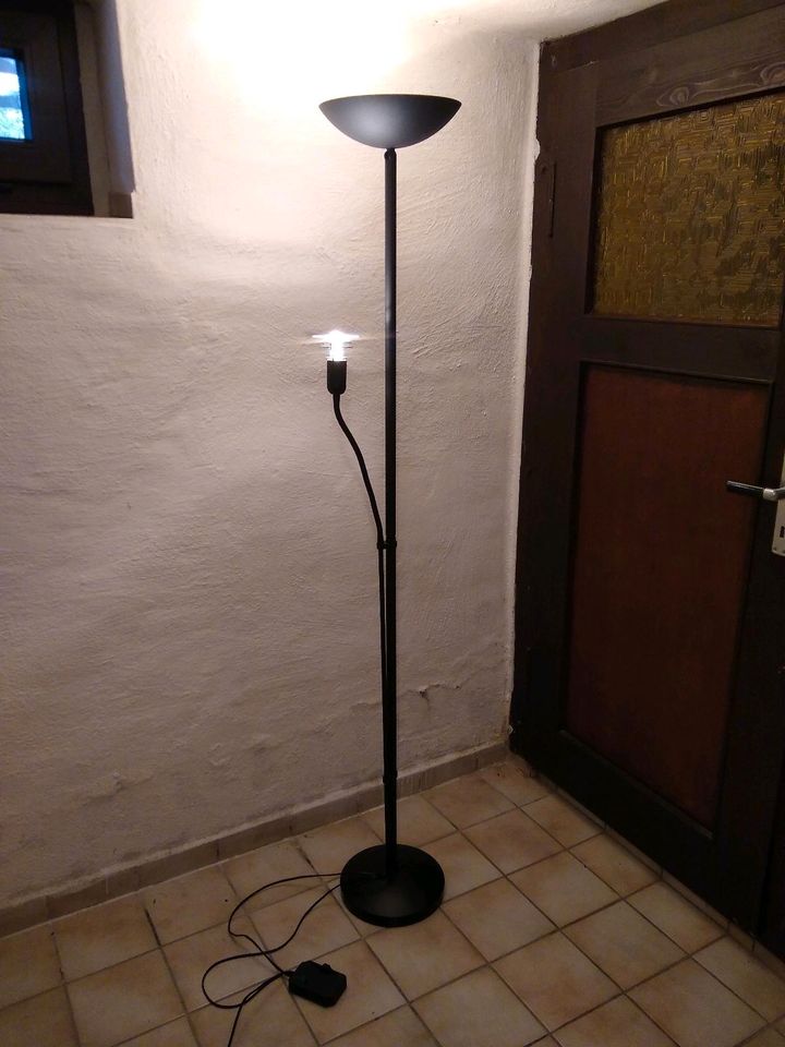 Wohnzimmer-Lampe Steh-Lampe Leuchte Strahler Dimmer Lese-Lampe sc in Annaberg-Buchholz