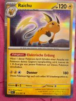 Pokémon Karte / Pokémonkarte Raichu Holo Münster (Westfalen) - Gremmendorf Vorschau