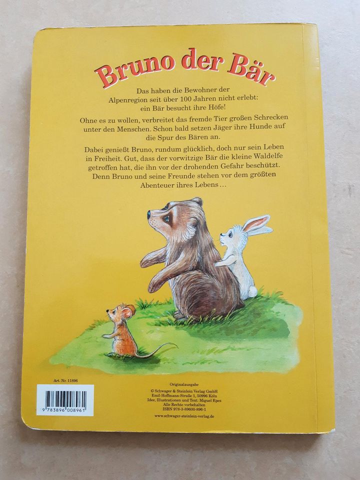 Kinderbuch - Bruno der Bär - dicke Seiten in Murr Württemberg