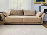 Wohnzimmer Couch beige - Schlaf Sofa - sehr gepflegt Bayern - Augsburg Vorschau