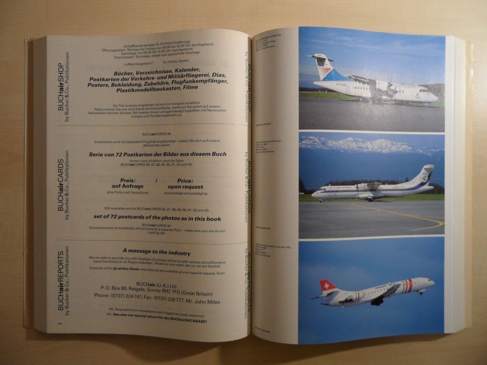 JP Airline-fleets versch. Editionen zwischen 1996 bis 2008 in Bärnau