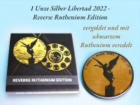 1 Unze Silber Libertad 2022 Reverse Ruthenium Edition Niedersachsen - Wittingen Vorschau