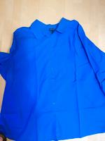 Bluse, Ulla Popken, Gr. 54/56, kornblumenblau, langarm Baden-Württemberg - Schallstadt Vorschau