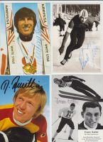 Autogrammkarten verschiedener Sportarten mit original Autogrammen Frankfurt am Main - Ostend Vorschau