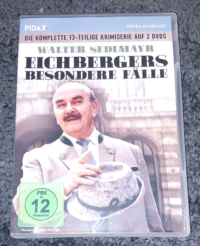 Eichbergers besondere Fälle|DVD Box|Walter Sedlmayr|TV-Serie|ZDF in Recklinghausen