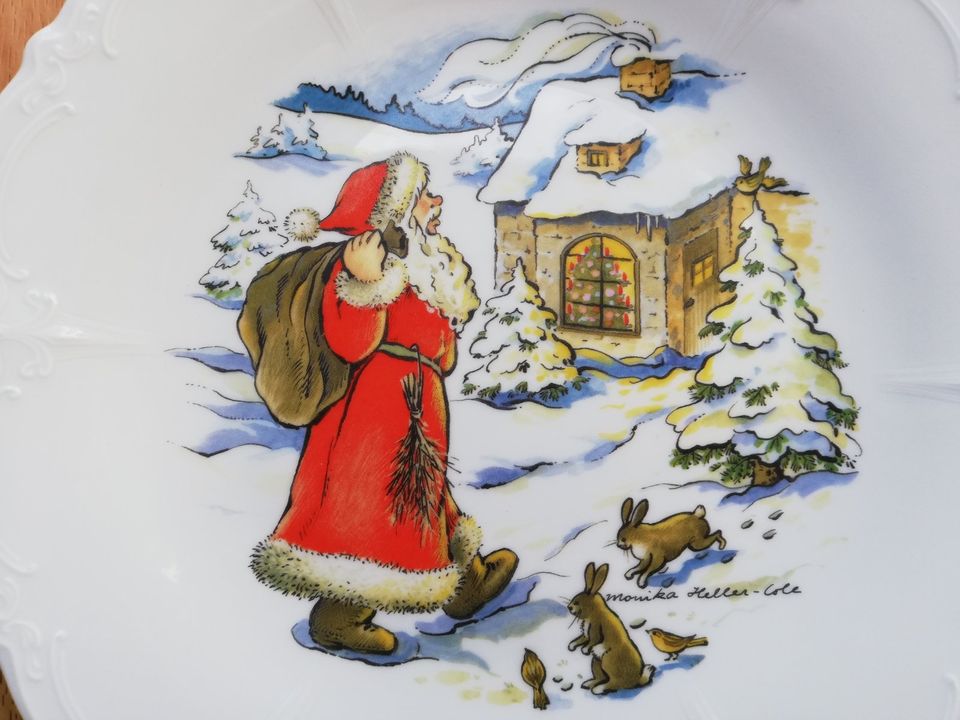 Hutschenreuther Weihnachtsteller Sammelteller in Schleiden