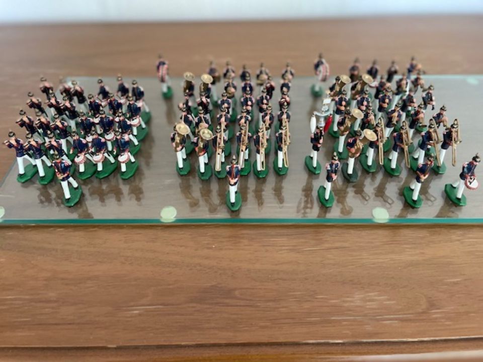 Zinnsoldaten - Musikkompanie, 84 Miniatur-Figuren in Hiltrup