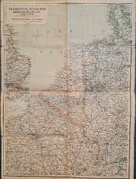 Sehr alte Landkarte Deutsches Reich 1. Weltkrieg Kriegsschauplatz Bayern - Bobingen Vorschau
