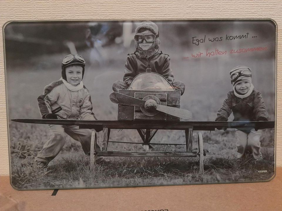 Deko Küchen brett  Glas in Breitscheid