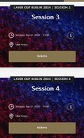 Suche 2 Laver Cup Tickets in Kategorie P6-P8 21.09.24 Bayern - Hof (Saale) Vorschau