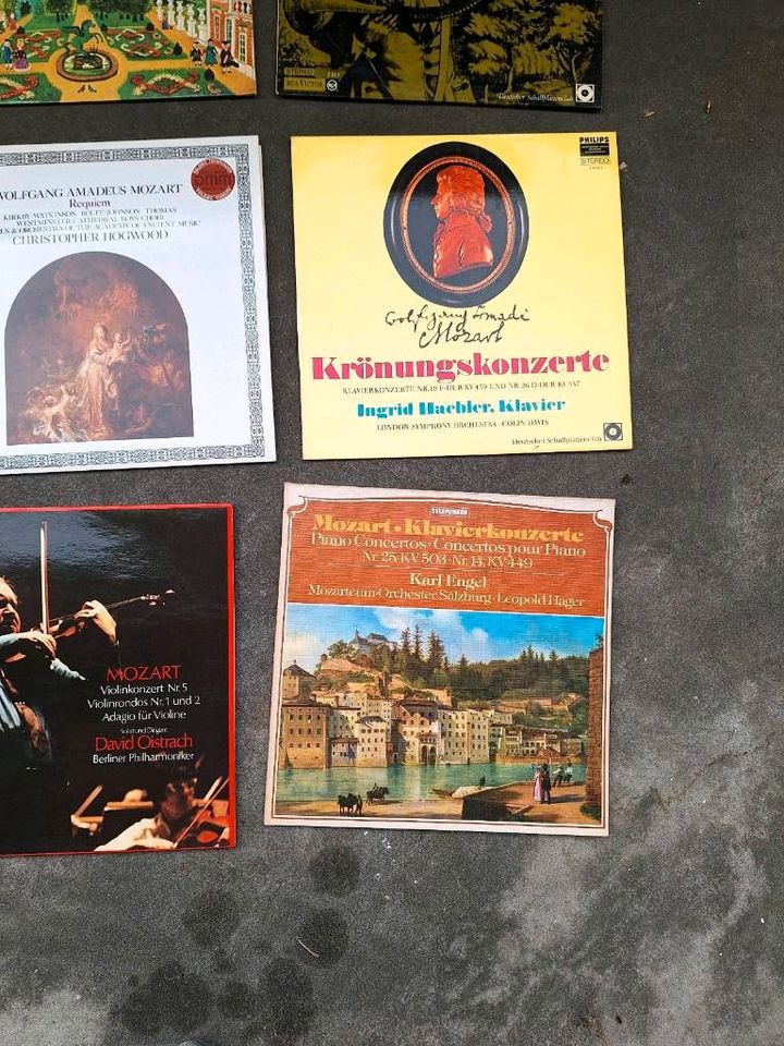 Vinyl Langspielplatten Mozart in Stuttgart