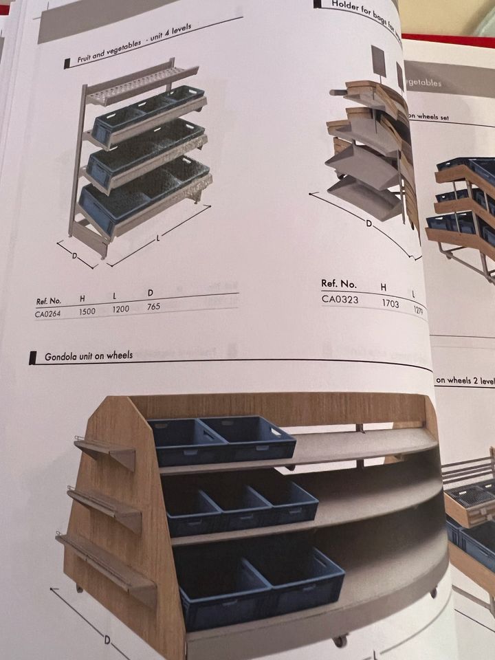 Lebensmittel Supermarkt Regale Ladenbau Einrichtung Kiosk Regale in Stadtlohn