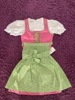 Mädchen Karneval Kostüm Dirndl Tracht Neu Kleid Gr 128 Pink Saarland - Schwalbach Vorschau