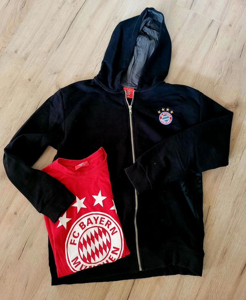 FC Bayern München Weste & Shirt 176/S in Lebach