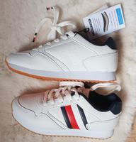 Neue Tommy Hilfiger Sportschuhe Gr. 30 weiß Sneaker white T3B4 Nordrhein-Westfalen - Leverkusen Vorschau