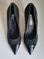 TAMARIS Damen Leder Pumps Gr. 41 Farbe Waldgrün *TOP* Hessen - Bad Homburg Vorschau