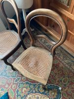 2 antike historische Stühle vintage, Wiener Gefleckt Rheinland-Pfalz - Herxheim bei Landau/Pfalz Vorschau