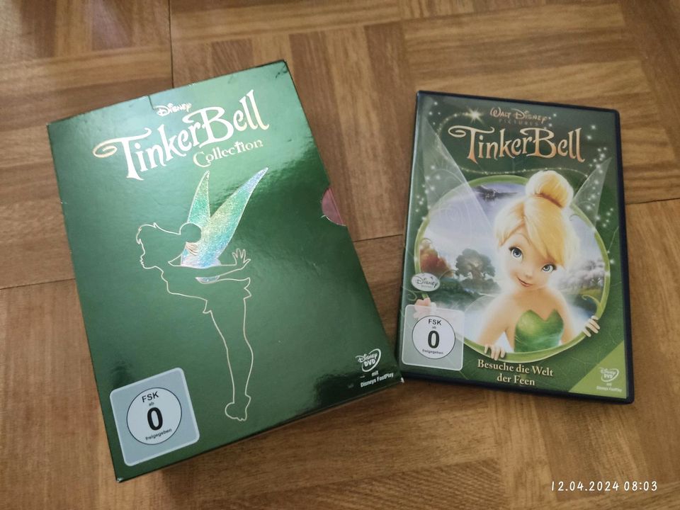 5 Tinkerbell DVDs Disney Mädchen ab 0 Jahre filme Box in Bernsdorf