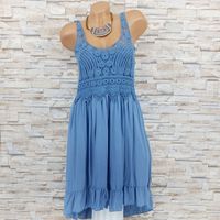 ITALY Sommerkleid Hängerchen Kleid Häkel Optik blau 36 38 40 42 Berlin - Mitte Vorschau