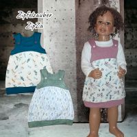 Trägerkleid Kleid Jersey Kinder kleinkind Baby Mädchen Blumen ab Baden-Württemberg - Albstadt Vorschau