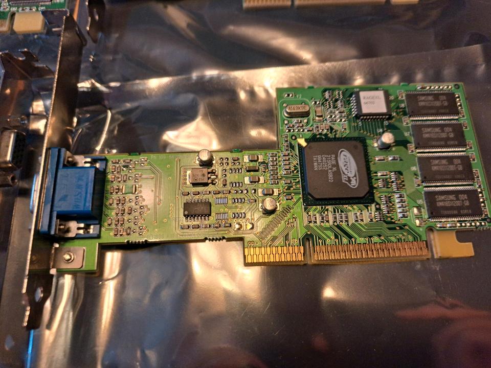 Ati 3D Rage Grafikkarten AGP Rage 2c, Rage pro turbo, Rage XL in Medelby