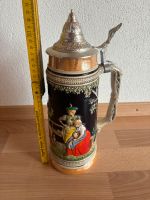 Bierkrug Zinn 33 cm Antiquitäten bayrisch Sammlung Bayern - Amberg b. Buchloe Vorschau