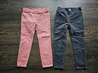 2 Cord Hosen Treggings rosa grau H&M Größe 104 Hessen - Großalmerode Vorschau