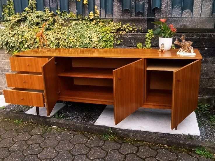 Sideboard Kommode Schrank TV 50er 60er 70er Vintage Alt in Obersulm