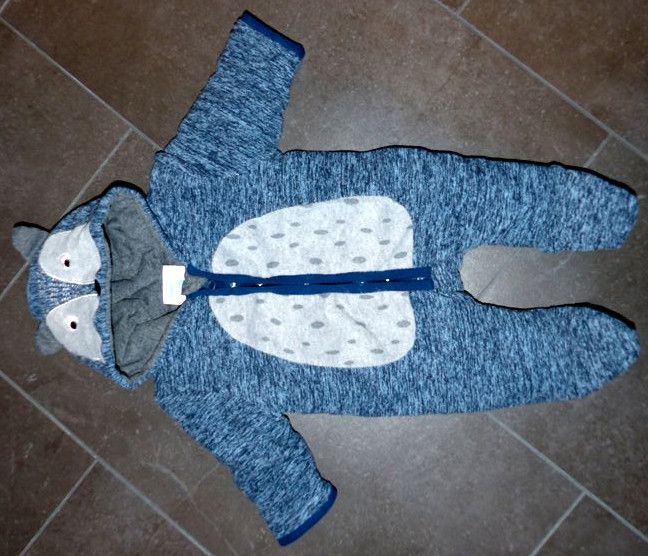 Topomini Overall Baby Herbst Winter Anzug Einteiler 50 NEU in Großpösna