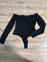 ASOS Design Offshoulder Body mit geraffter Vorderseite | schwarz Aachen - Aachen-Haaren Vorschau