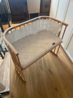 Baby Beistellbett Holz Höhenverstellbar Bett Matratze Umrandung Hamburg-Mitte - Finkenwerder Vorschau