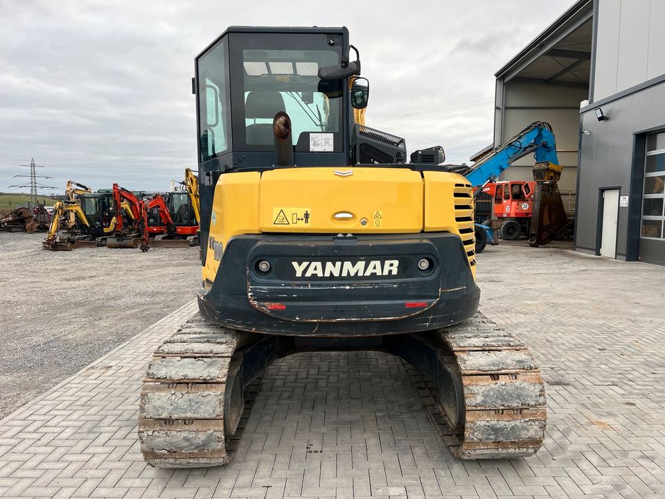 Yanmar SV100-2A-2PB Bagger, Minibagger, 2018, 3050h 10t in Oberderdingen