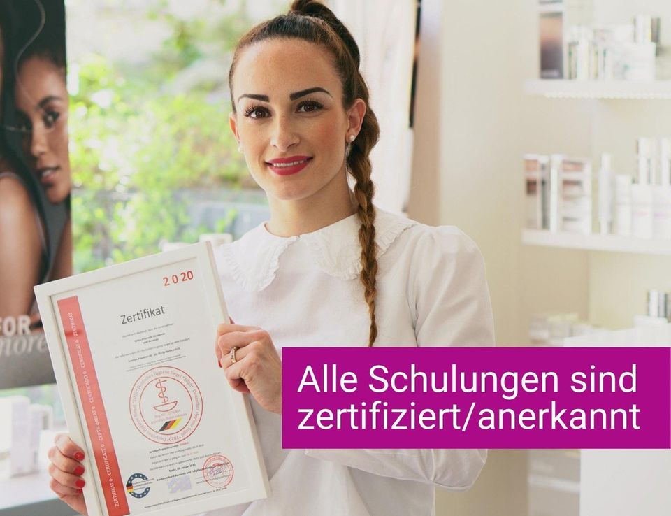 NISV Schulungen anerkannt und zertifiziert für Kosmetik Job in Berlin