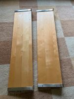 2 x IKEA Wandregal Birke mit Anbringungen Metall 28 x 120 x 3 cm Wandsbek - Hamburg Sasel Vorschau