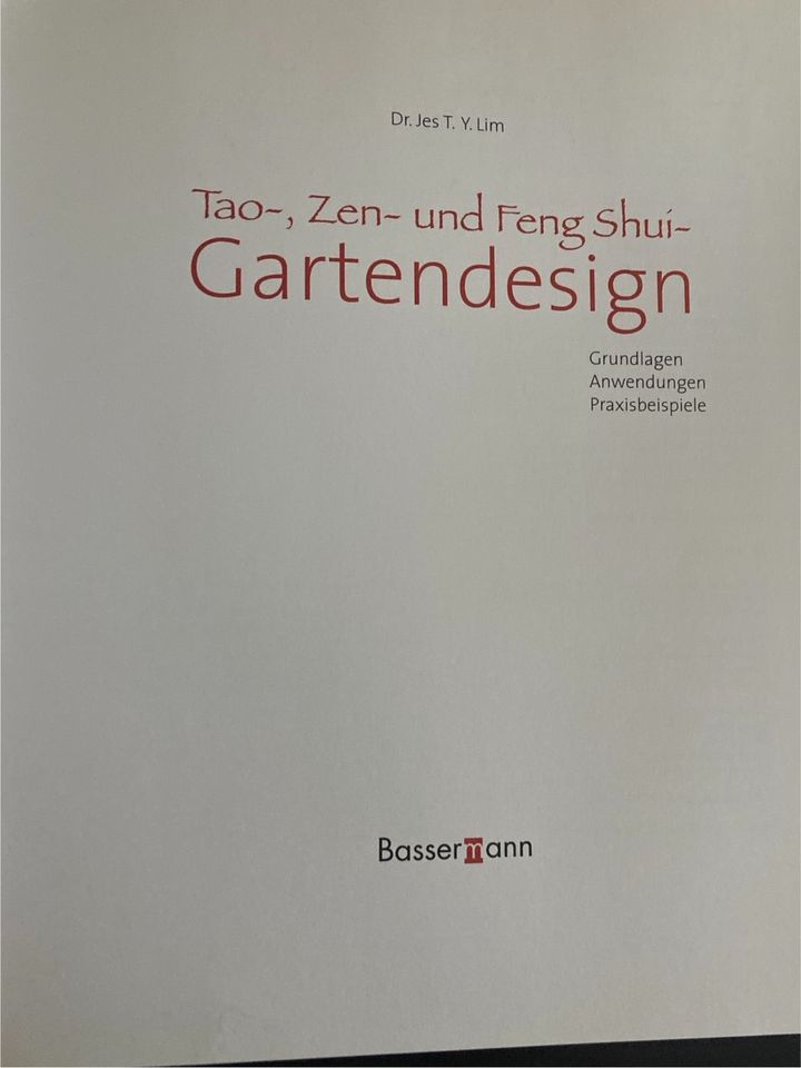 Buch: Tao-, Zen- und Feng Shui- Gartendesign in Bad Bramstedt