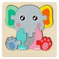 Bambelino Elefanten-Holzpuzzle für Kleinkinder | Pädagogisch Sachsen - Radeberg Vorschau