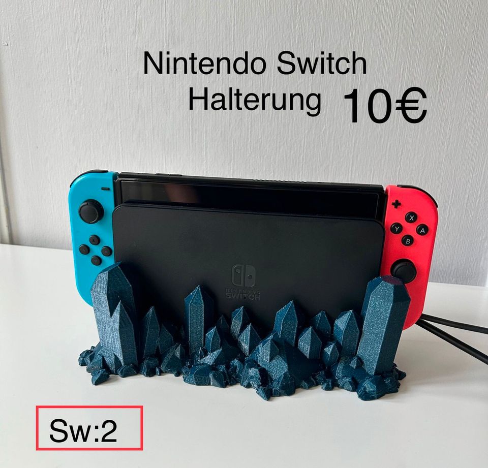 Nintendo Switch Halterung , Lampe , Pokal von Supermario, Sonic in