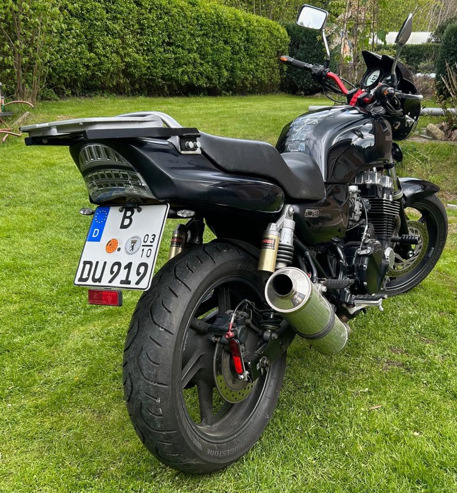 Wunderschöne Honda CB Seven Fifty RC 42, Tankschutz, Koffer, u.a. in Bergfelde