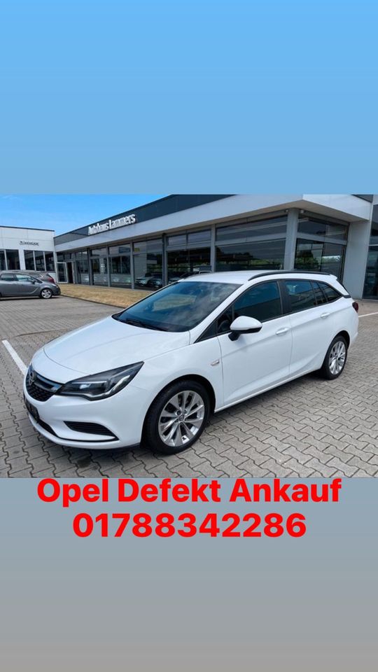 Motorschaden Ankauf Opel Insignia Adam Astra Mokka Zafira Corsa in Köln