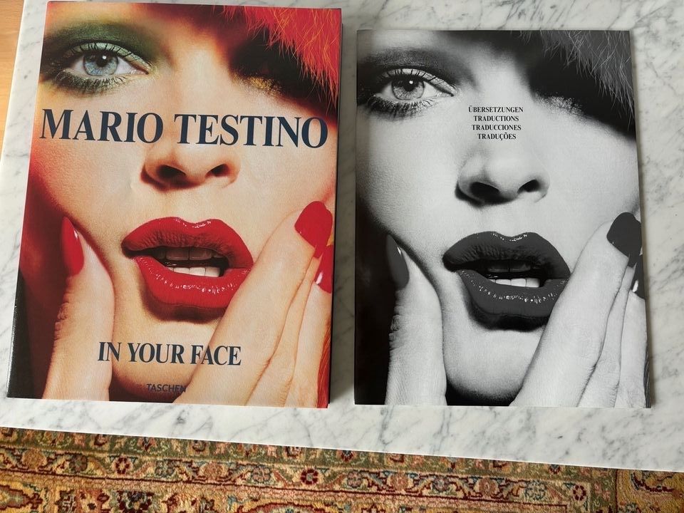 Mario Testino in your Face Foto Buch Book in Hamburg