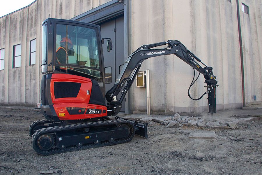 Minibagger Eurocomach 25ZT mit Powertilt HS03 kaufen o. mieten in Großweil