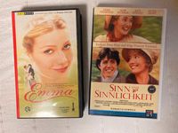 2 VHS-Kassetten: Emma und Sinn und Sinnlichkeit von Jane Austen Baden-Württemberg - Illingen Vorschau